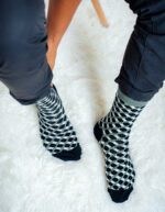 Happy Socks Men's Funny Socks Cotton Men Dress Socks Novelty Warm Art Sock Thick
