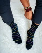 Mens Funny Colorful Dress Socks