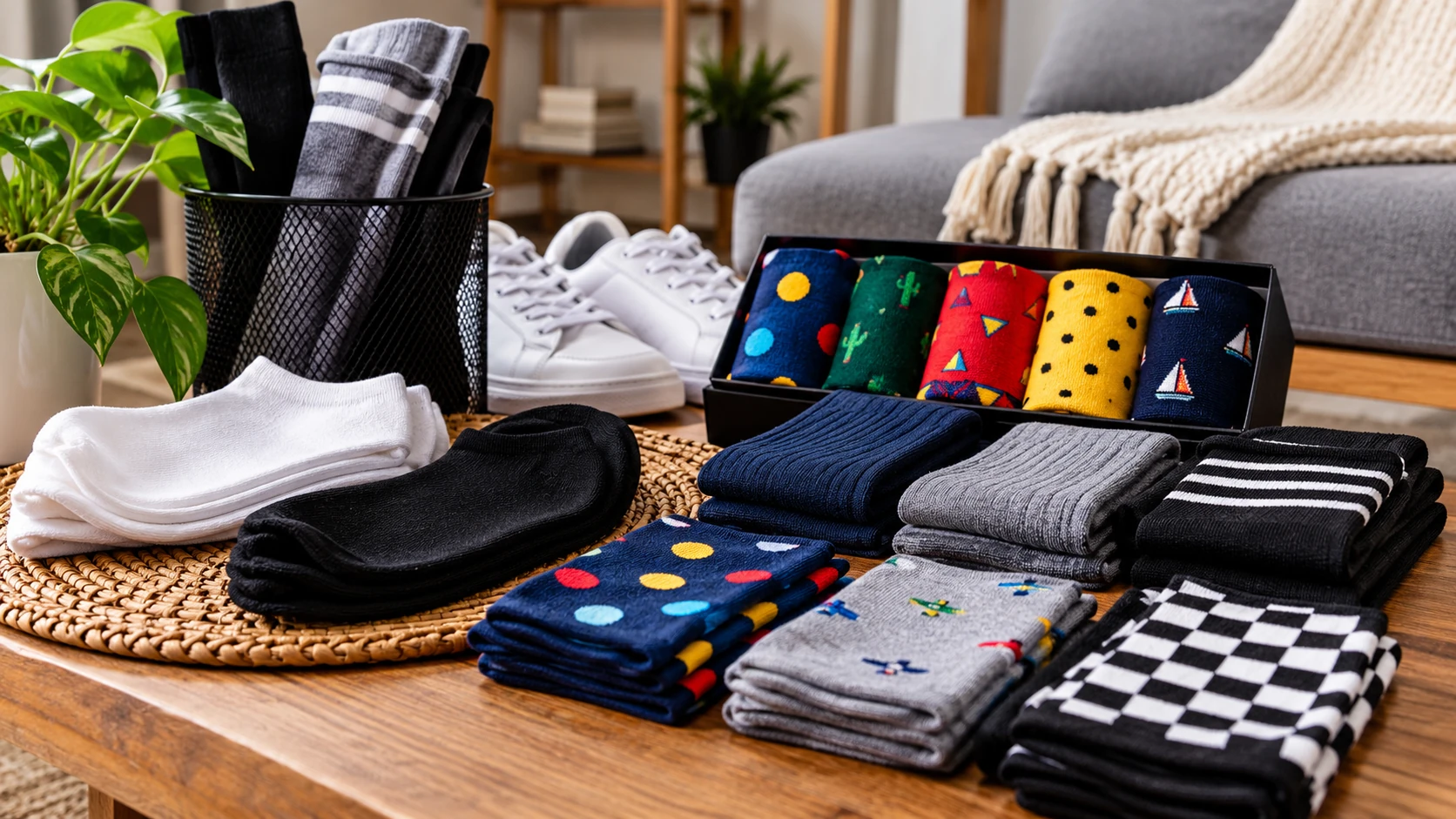 Colourful and stylish socks for men and women in Kenya - socks in Kenya